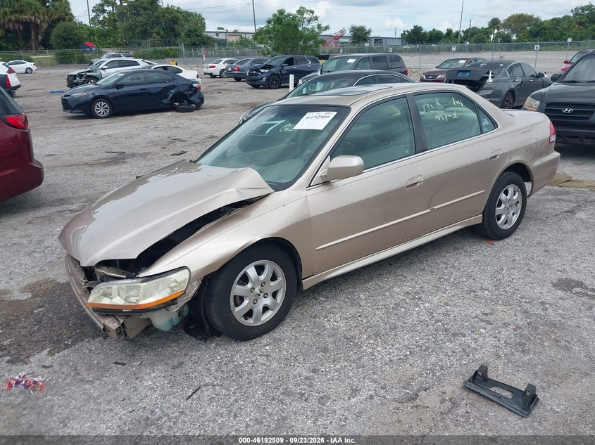 HONDA ACCORD SDN 2001 VIN 1HGCG56641A117787
