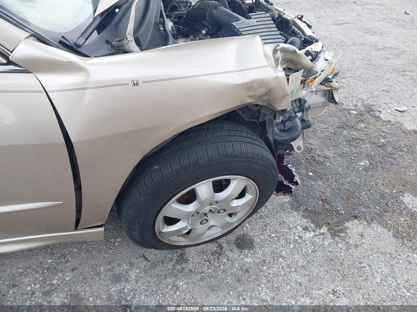 HONDA ACCORD SDN 2001 VIN 1HGCG56641A117787