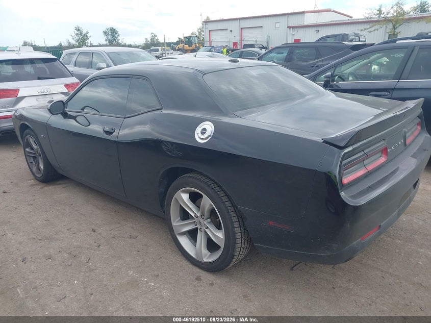 Vin: 2c3cdzbt7jh252701, lot: 46692394, dodge challenger r/t 20183