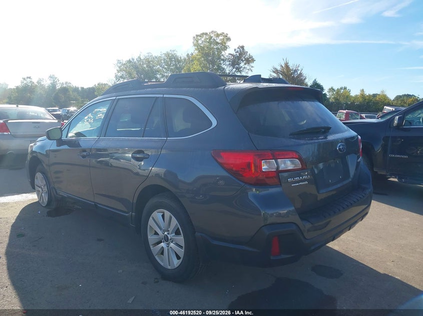 Vin: 4s4bsacc4j3355716, lot: 46692404, subaru outback 2.5i premium 20183