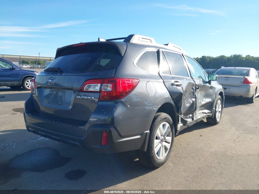Vin: 4s4bsacc4j3355716, lot: 46692404, subaru outback 2.5i premium 20184