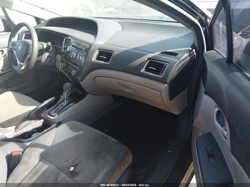 HONDA CIVIC SDN 2013 VIN 2HGFB2F58DH500350