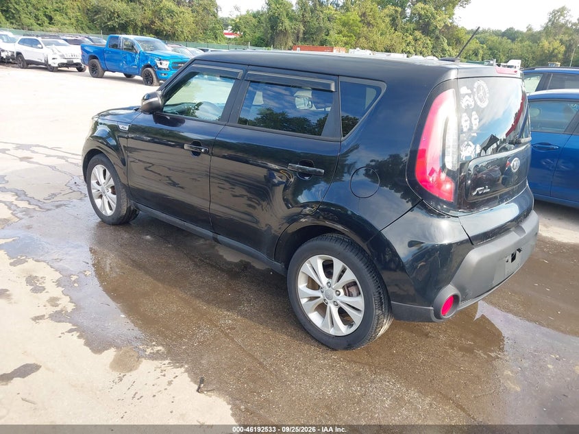 Vin: kndjp3a50e7072682, lot: 46692417, kia soul + 20143
