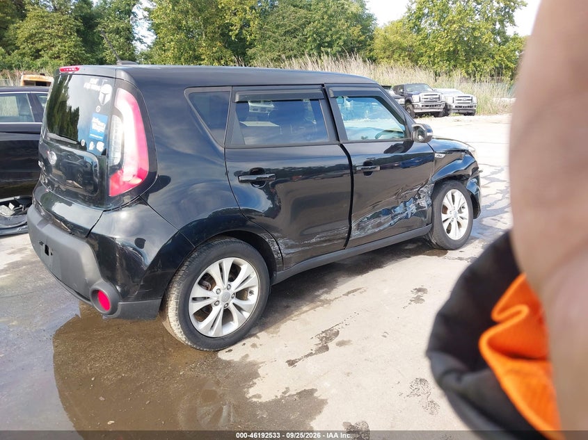 Vin: kndjp3a50e7072682, lot: 46692417, kia soul + 20144