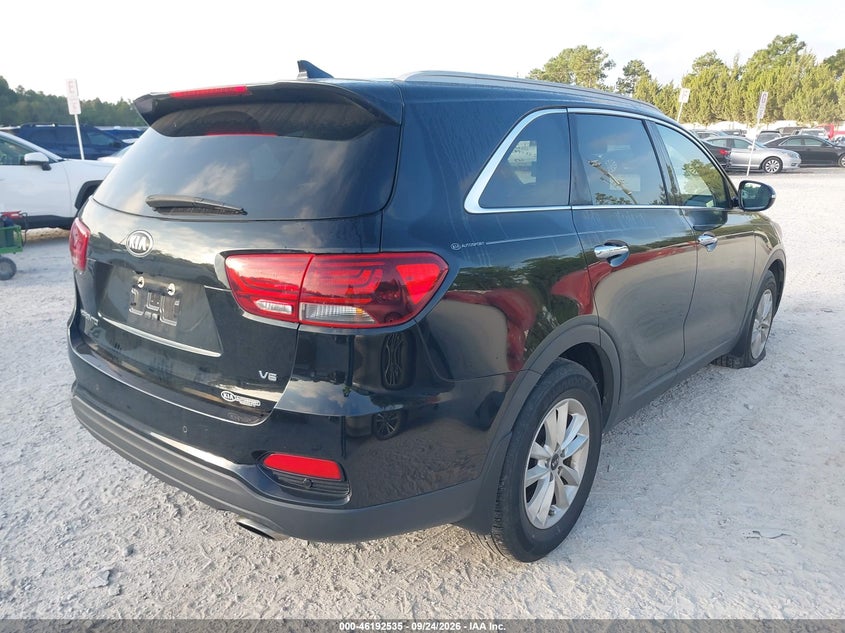 Vin: 5xypg4a53kg499210, lot: 46692419, kia sorento 3.3l lx 20194