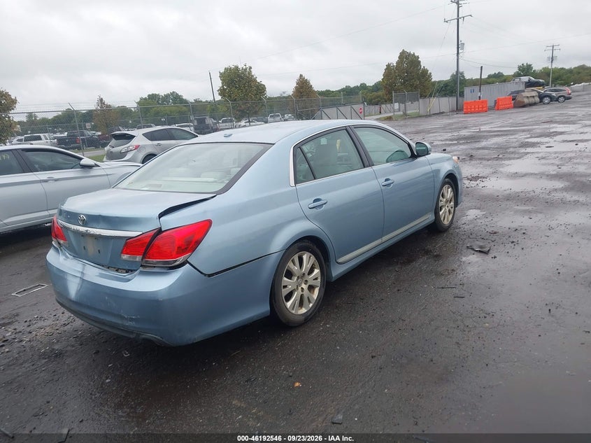 Vin: 4t1bk3db1cu449261, lot: 46692430, toyota avalon 20124