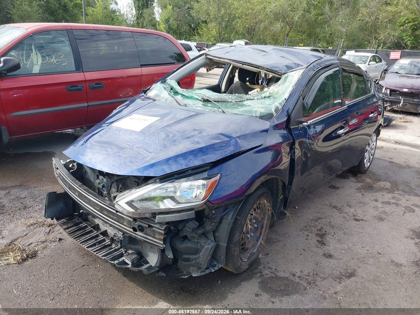 Vin: 3n1ab7ap4ky347359, lot: 46692471, nissan sentra s 20192