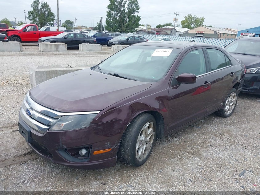 Vin: 3fahp0haxbr256084, lot: 46692496, ford fusion se 20112