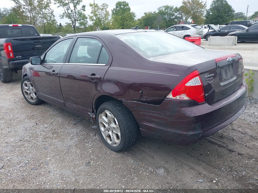 Vin: 3fahp0haxbr256084, lot: 46692496, ford fusion se 20113