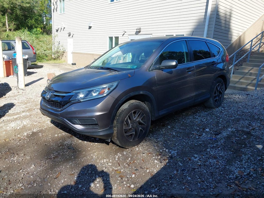 Vin: 5j6rm4h47gl076411, lot: 46692504, honda cr-v se 20162