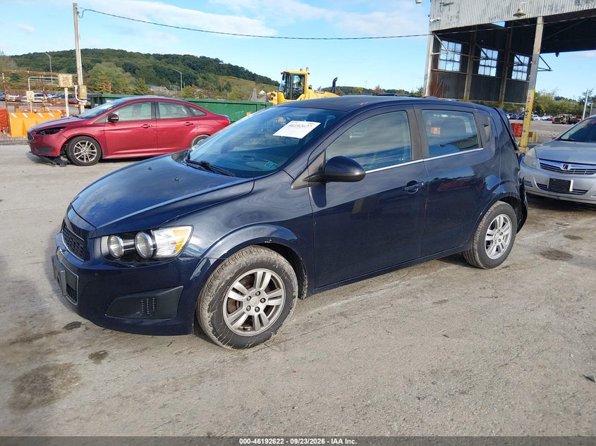 Vin: 1g1jc6sh0g4128784, lot: 46692506, chevrolet sonic lt auto 20162