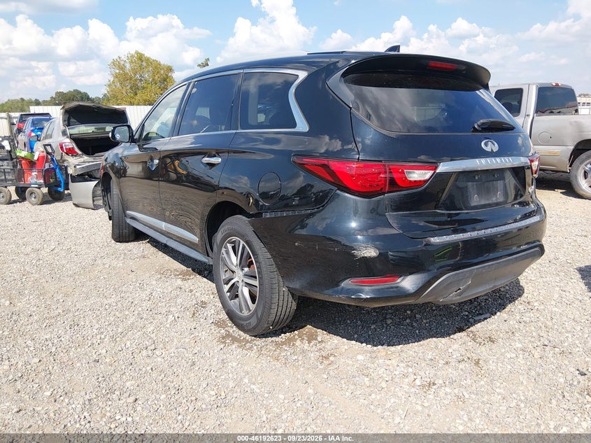 Vin: 5n1al0mn1gc503266, lot: 46692507, infiniti qx60 20163