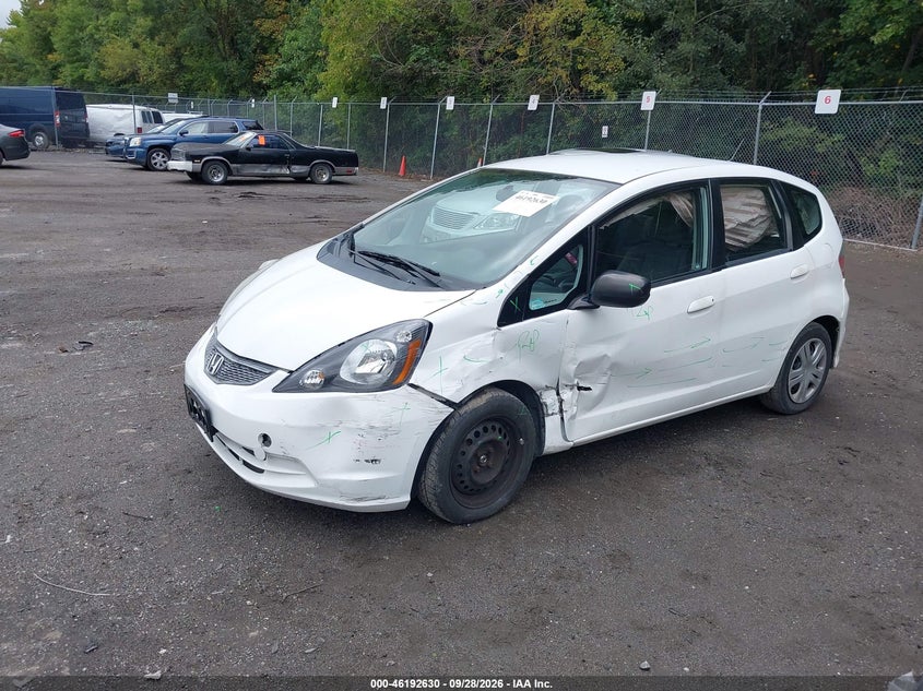 HONDA FIT 2009 VIN JHMGE88239S049679
