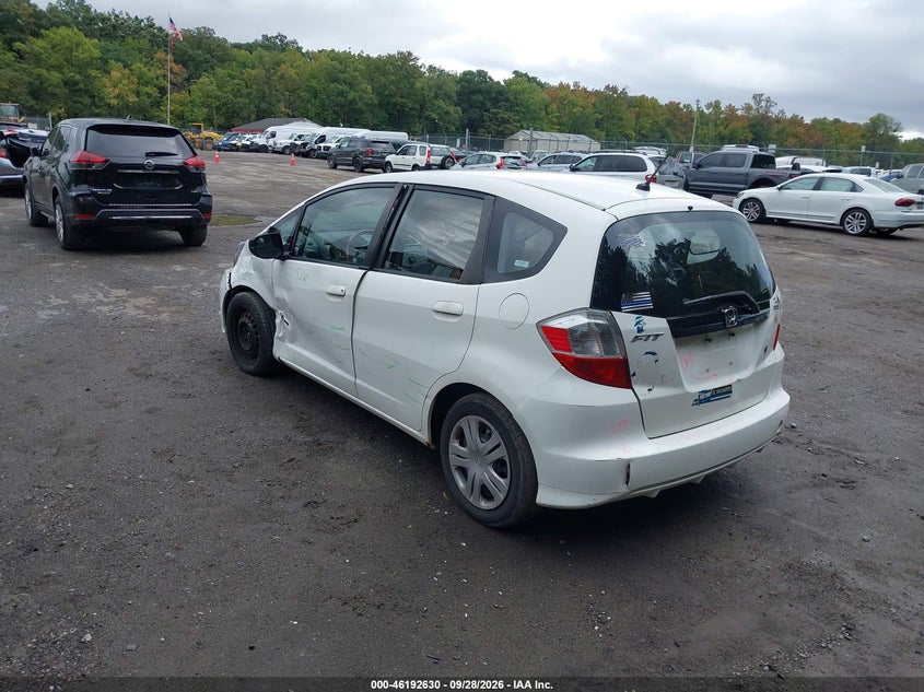 HONDA FIT 2009 VIN JHMGE88239S049679