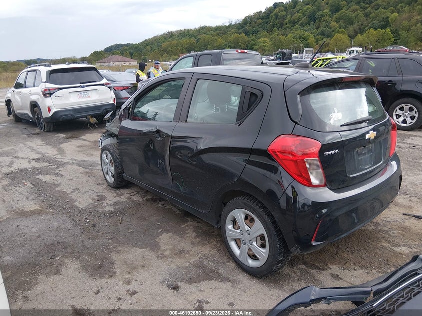 Vin: kl8cb6sa8nc031169, lot: 46692534, chevrolet spark fwd ls automatic 20223