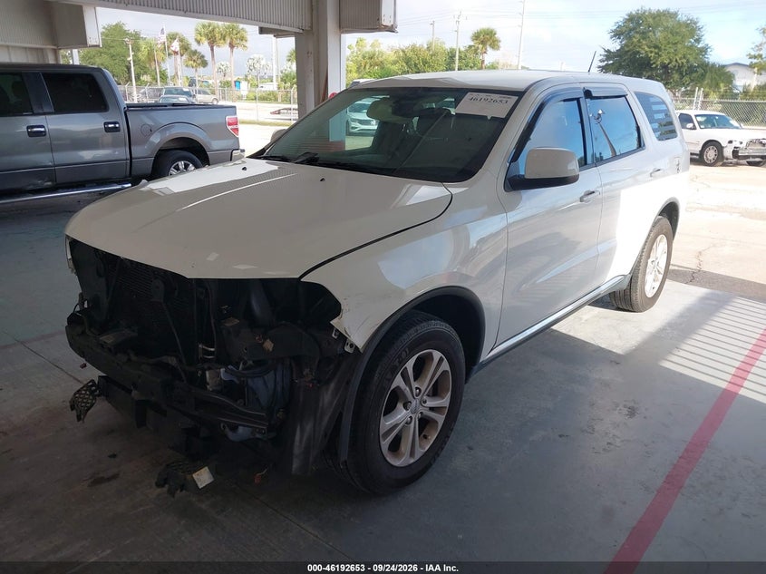 Vin: 1c4rdhag6dc652857, lot: 46692537, dodge durango sxt 20132