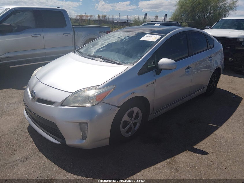 Vin: jtdkn3du5d5561943, lot: 46692551, toyota prius four 20132