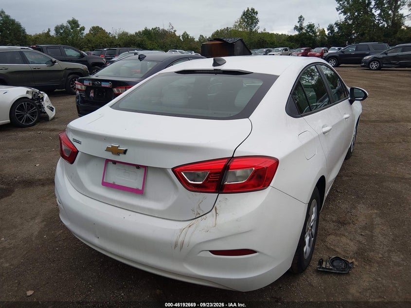 Vin: 1g1bc5sm8k7149482, lot: 46692553, chevrolet cruze ls 20194