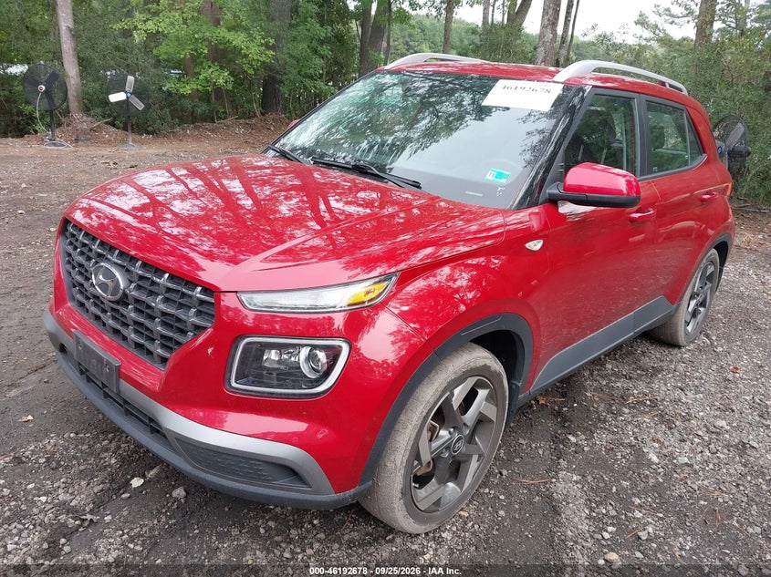Vin: kmhrc8a3xnu186339, lot: 46692562, hyundai venue limited 20222