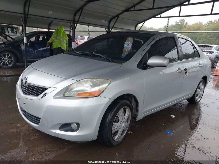 Vin: jtdbt4k31a1389788, lot: 46692581, toyota yaris 20102