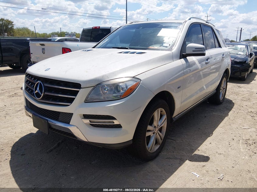 Vin: 4jgda5hb6ca054799, lot: 46692595, mercedes-benz m-class ml 350 20122