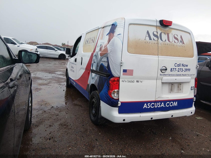 NISSAN NV200 2015 VIN 3N6CM0KNXFK706286