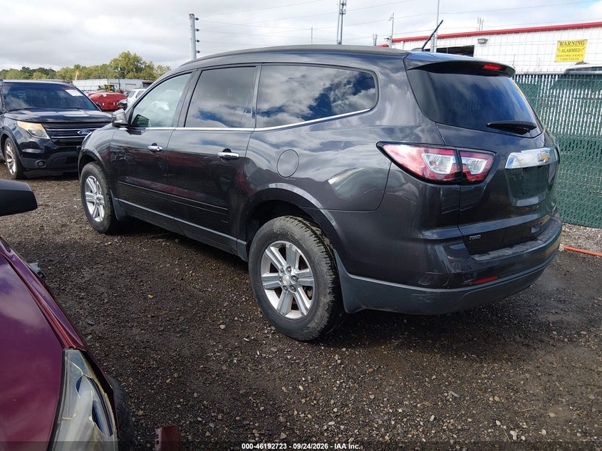 Vin: 1gnkvgkd2dj119842, lot: 46692607, chevrolet traverse 1lt 20133