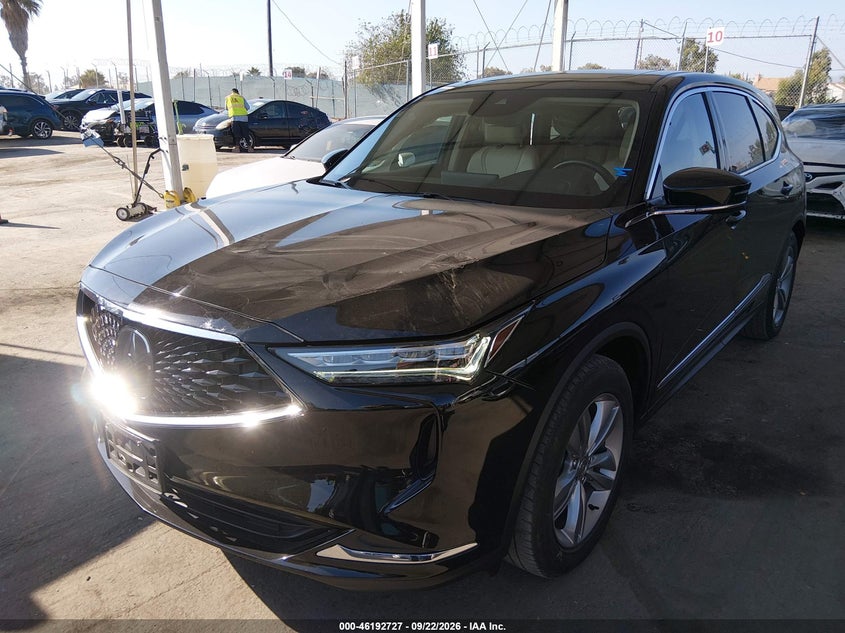 Vin: 5j8yd9h30nl009783, lot: 46692611, acura mdx standard 20222