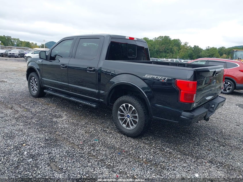 Vin: 1ftew1e41kfb88405, lot: 46692612, ford f-150 lariat 20193