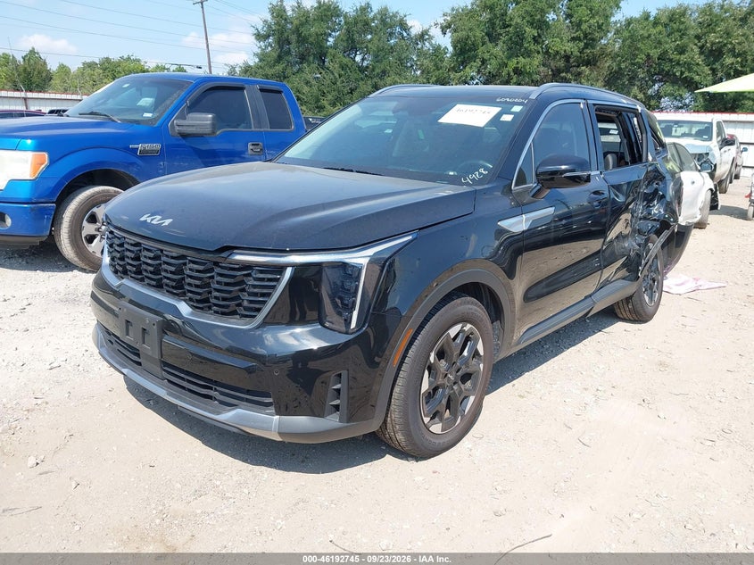 Vin: 5xyrl4jc1sg354928, lot: 46692629, kia sorento s 20252