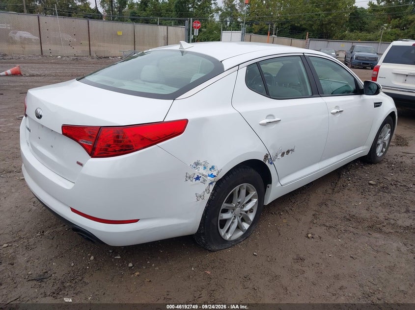 Vin: 5xxgm4a73dg242128, lot: 46692633, kia optima lx 20134