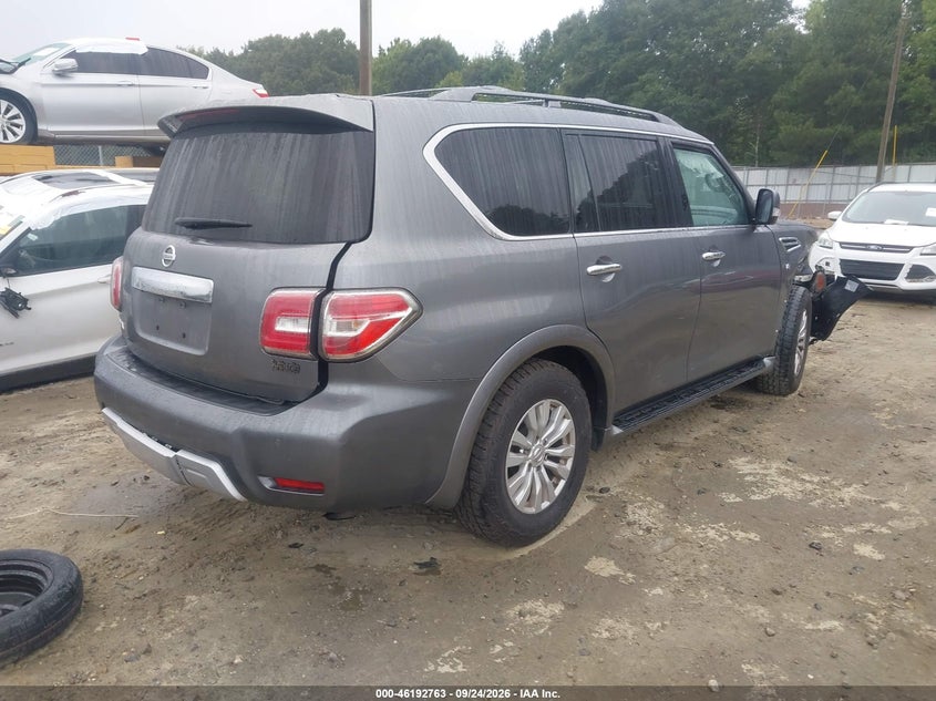 Vin: jn8ay2ndxh9001012, lot: 46692647, nissan armada sv 20174