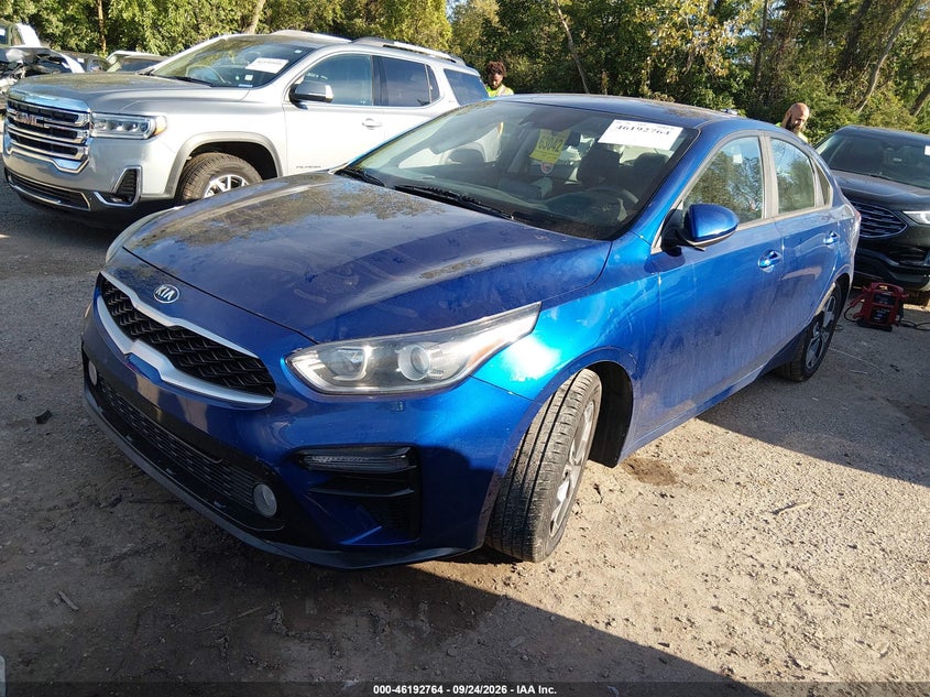 Vin: 3kpf24ad3ke125081, lot: 46692648, kia forte lxs 20192