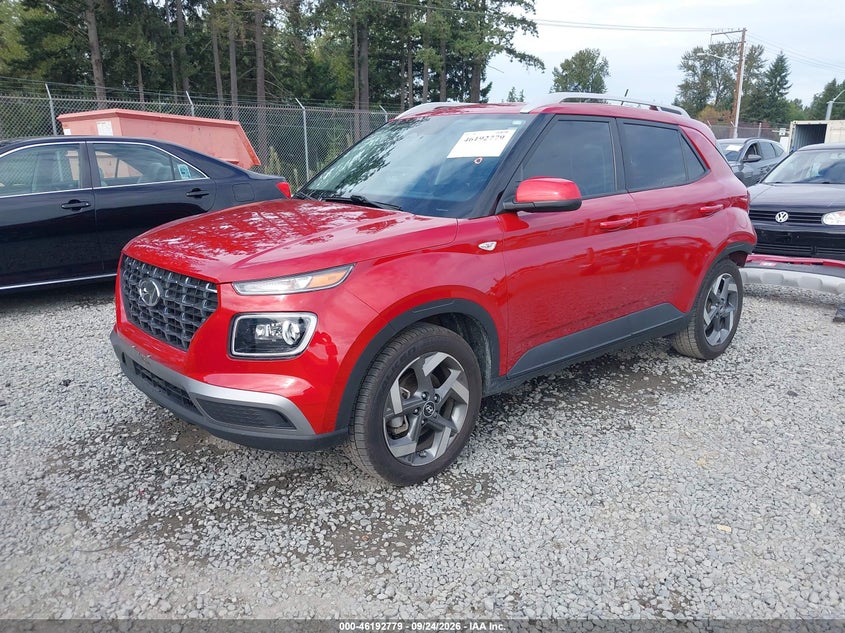 Vin: kmhrc8a33pu210600, lot: 46692663, hyundai venue limited 20232