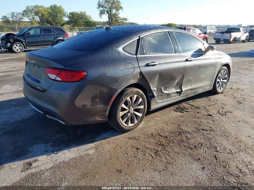 Vin: 1c3ccccg1fn582589, lot: 46692671, chrysler 200 c 20154