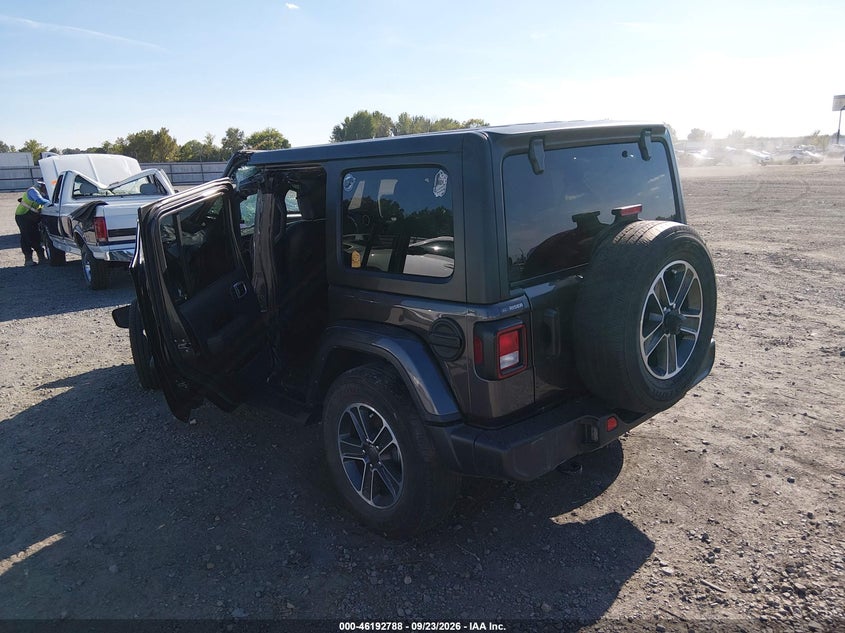Vin: 1c4hjxeg7pw668822, lot: 46692672, jeep wrangler 4-door sahara 4x4 20233