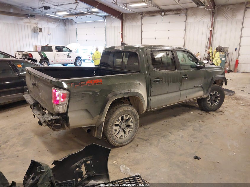 Vin: 3tmcz5an7nm468306, lot: 46692673, toyota tacoma trd off road 20224