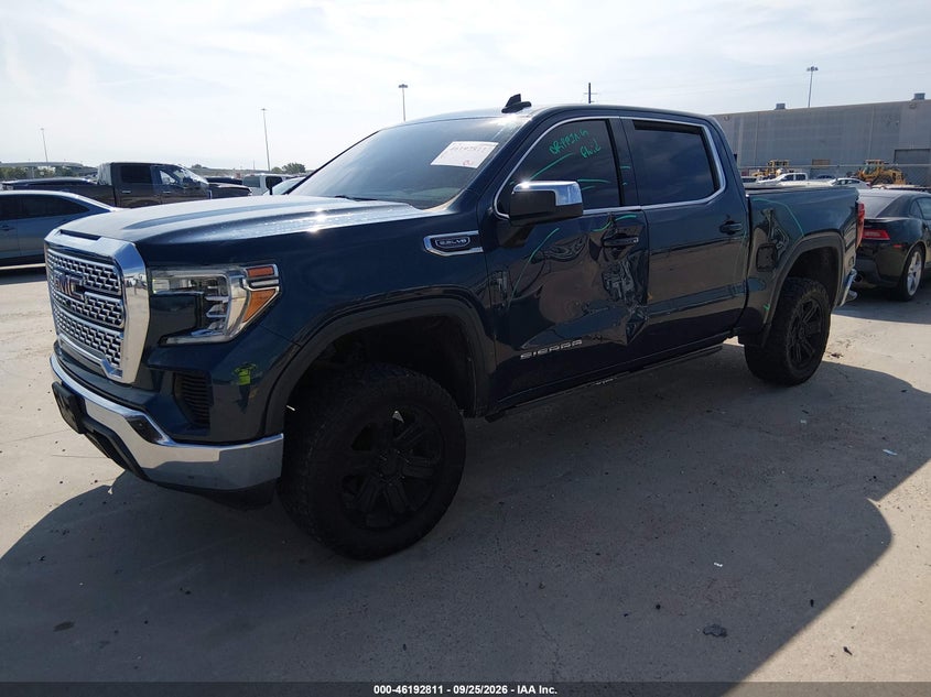 Vin: 3gtp8bed0kg282265, lot: 46692695, gmc sierra 1500 sle 20192