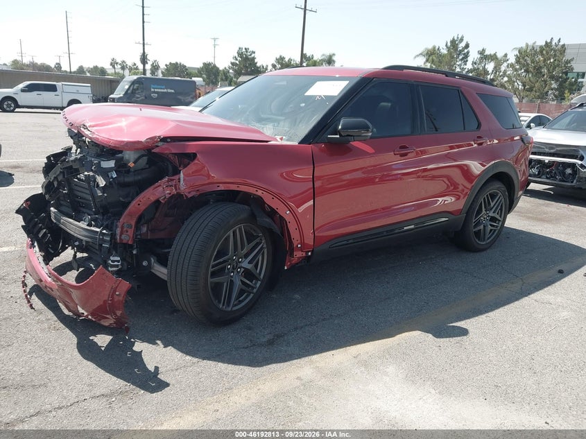 Vin: 1fmwk8gc0sgb06201, lot: 46692697, ford explorer st 20252