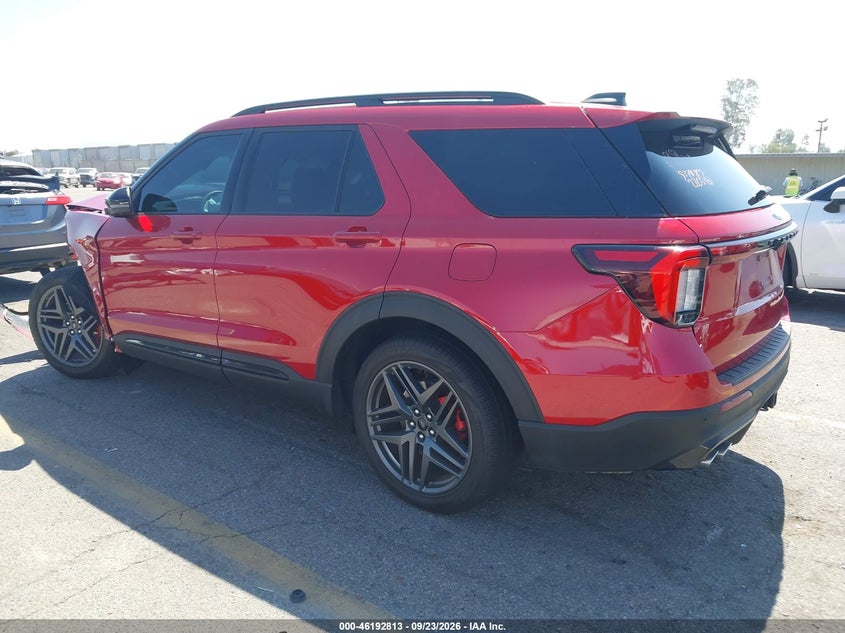 Vin: 1fmwk8gc0sgb06201, lot: 46692697, ford explorer st 20253