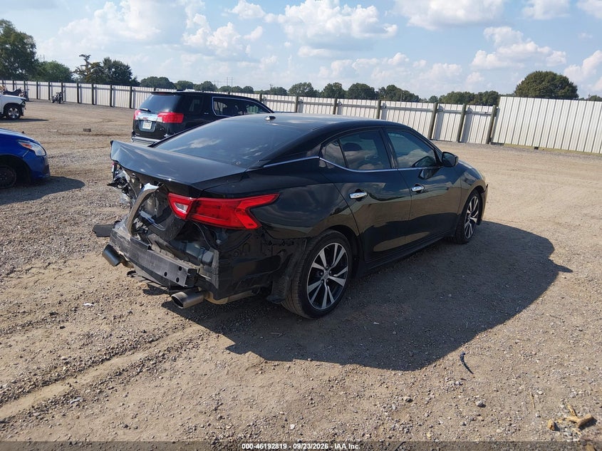 Vin: 1n4aa6ap0hc439019, lot: 46692704, nissan maxima 3.5 s 20174