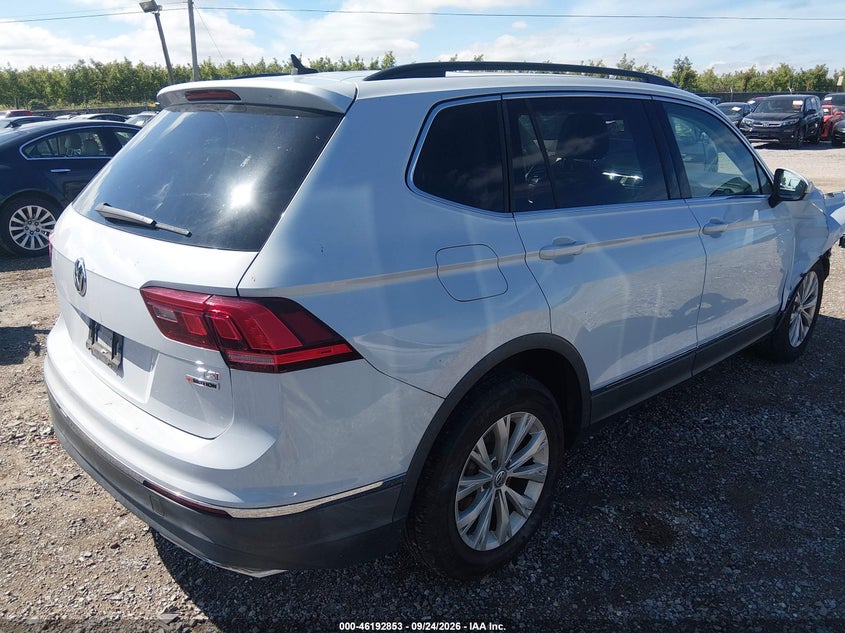 Vin: 3vv2b7ax9jm092653, lot: 46692737, volkswagen tiguan 2.0t se/2.0t sel 20184