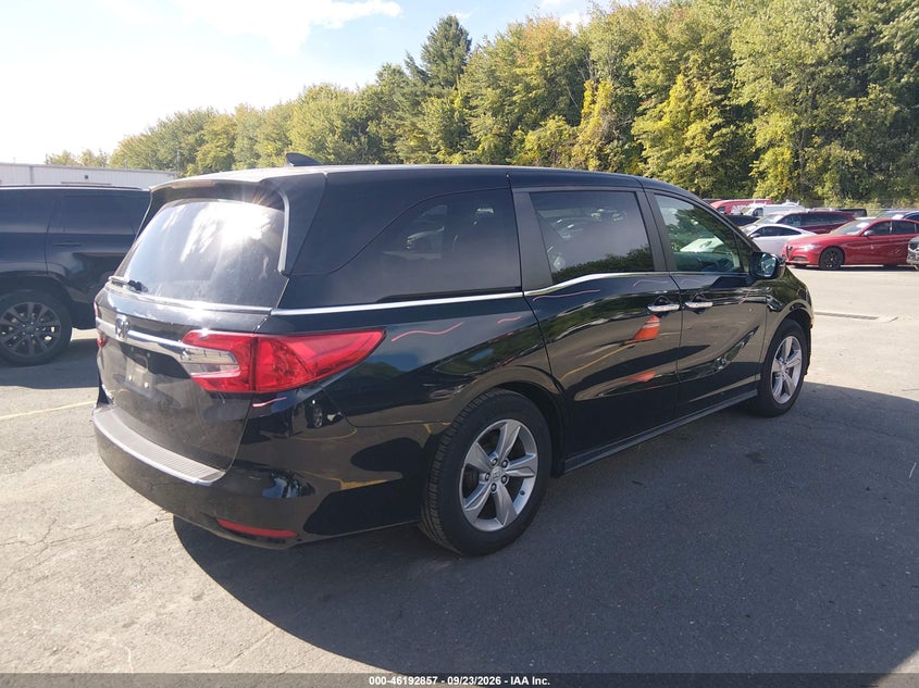 Vin: 5fnrl6h74jb056917, lot: 46692741, honda odyssey ex-l 20184