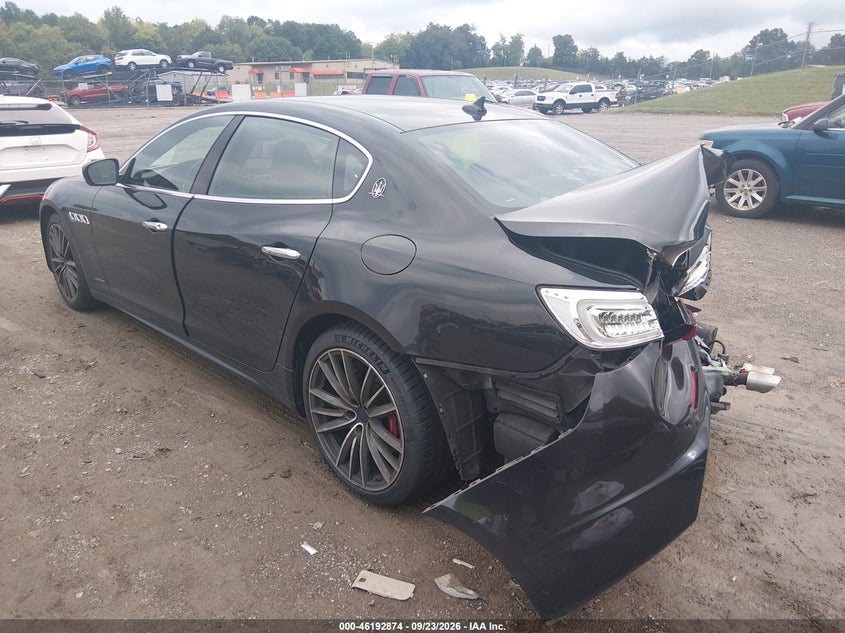 Vin: zam56yrs9k1335922, lot: 46692758, maserati quattroporte s q4 gransport 20193