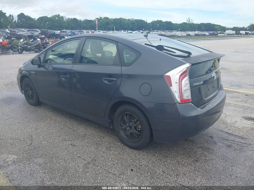 Vin: jtdkn3du0d1659348, lot: 46692761, toyota prius two 20133