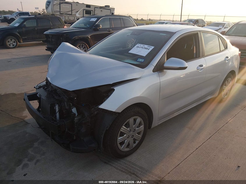 Vin: 3kpa24adxne491215, lot: 46692768, kia rio s 20222