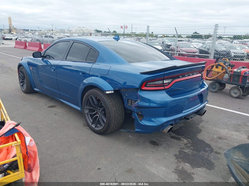 Vin: 2c3cdxgjomh541953, lot: 46692775, dodge charger scat pack widebody rwd 20213