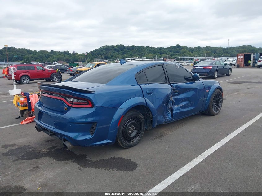 Vin: 2c3cdxgjomh541953, lot: 46692775, dodge charger scat pack widebody rwd 20214