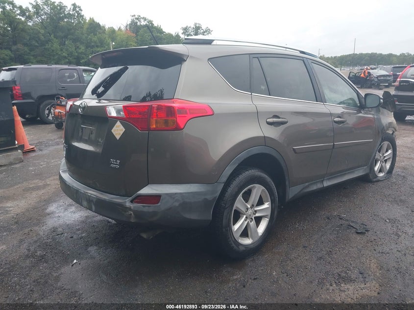 Vin: 2t3rfrev4dw112090, lot: 46692777, toyota rav4 xle 20134
