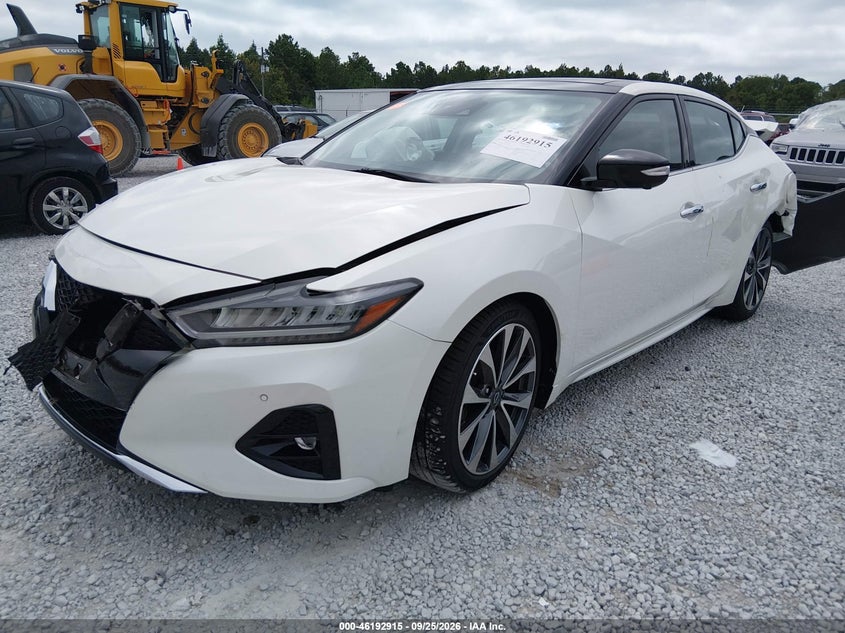 Vin: 1n4aa6fv6pc503893, lot: 46692799, nissan maxima platinum xtronic cvt 20232